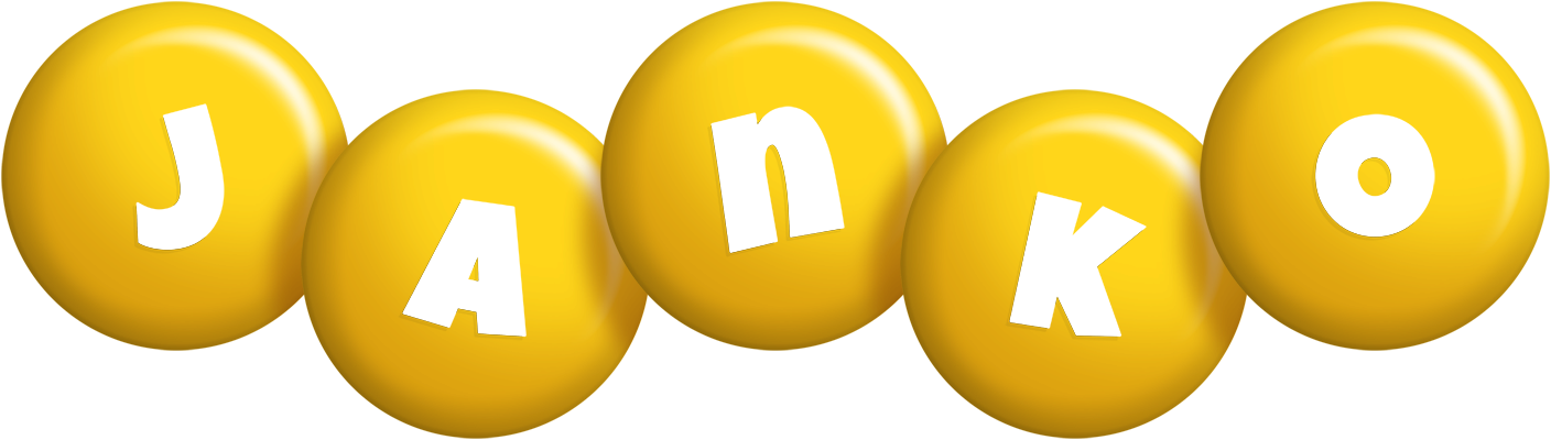 Janko candy-yellow logo