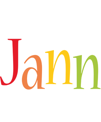 Jann birthday logo