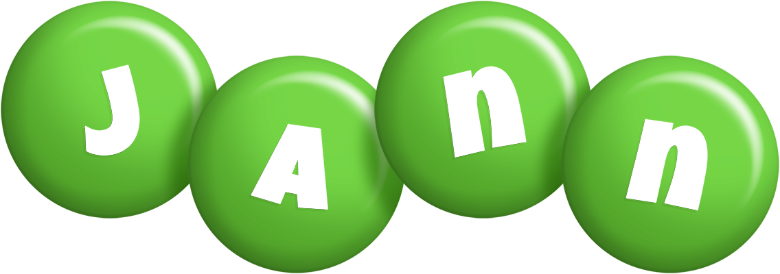 Jann candy-green logo