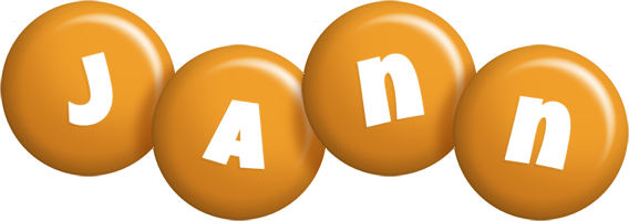 Jann candy-orange logo