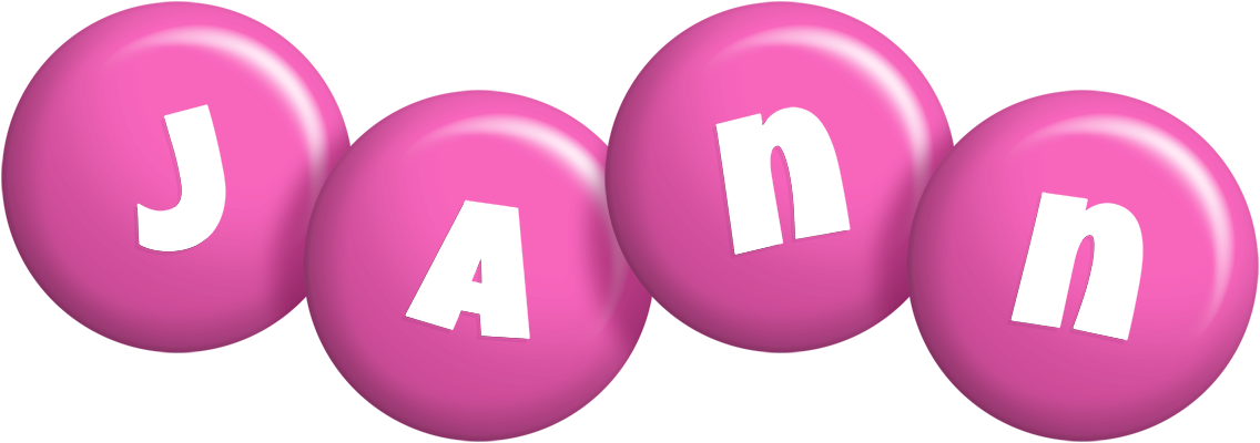 Jann candy-pink logo