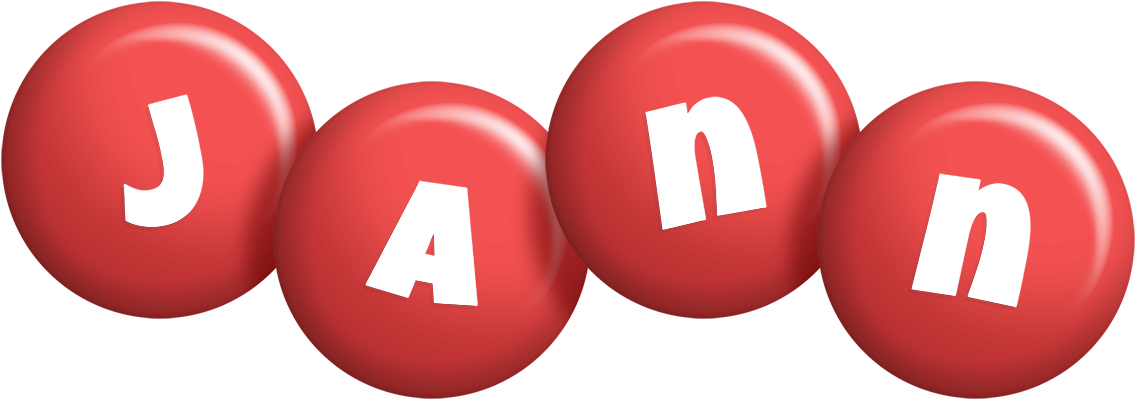 Jann candy-red logo