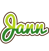 Jann golfing logo