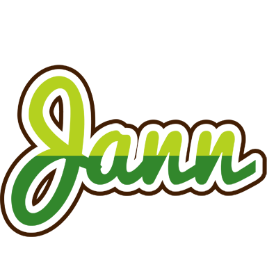 Jann golfing logo