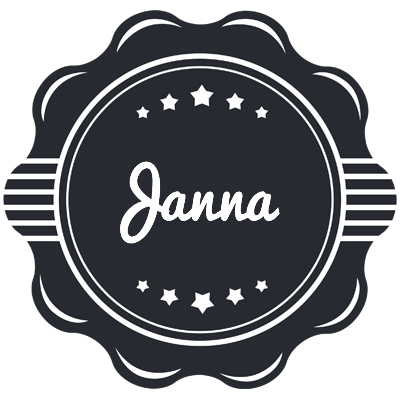 Janna badge logo