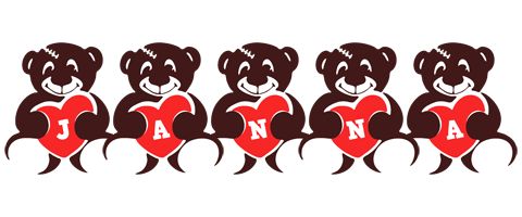 Janna bear logo