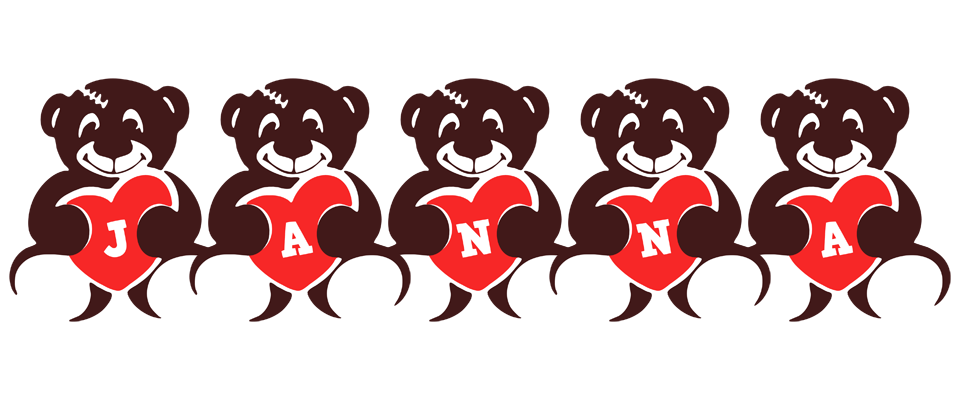 Janna bear logo