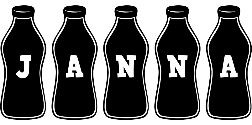 Janna bottle logo