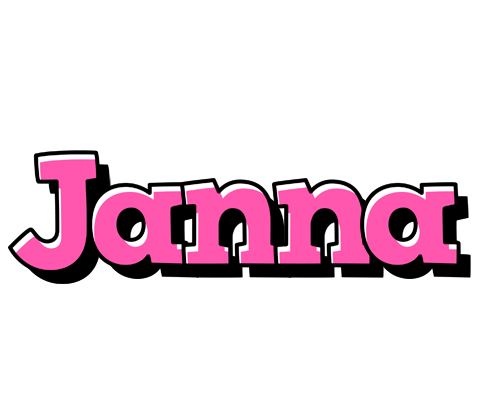 Janna girlish logo