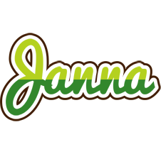 Janna golfing logo