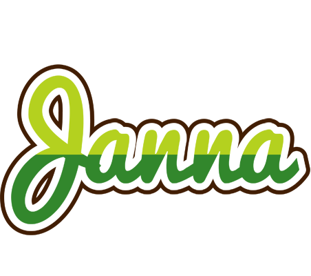 Janna golfing logo