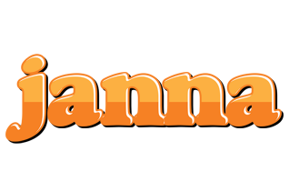 Janna orange logo