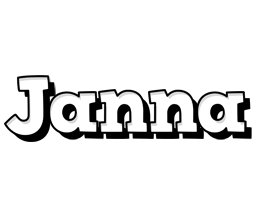 Janna snowing logo