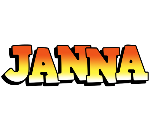 Janna sunset logo