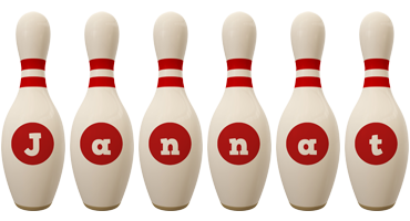 Jannat bowling-pin logo