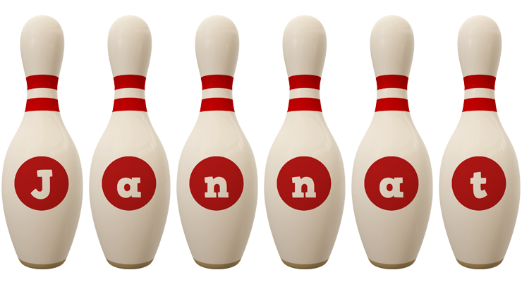 Jannat bowling-pin logo