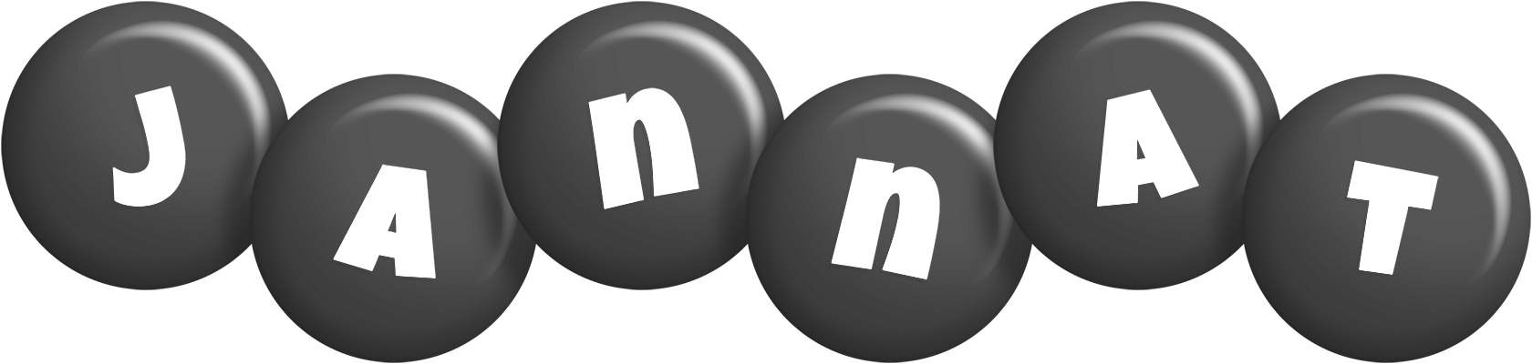 Jannat candy-black logo