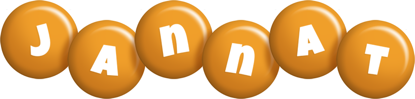Jannat candy-orange logo