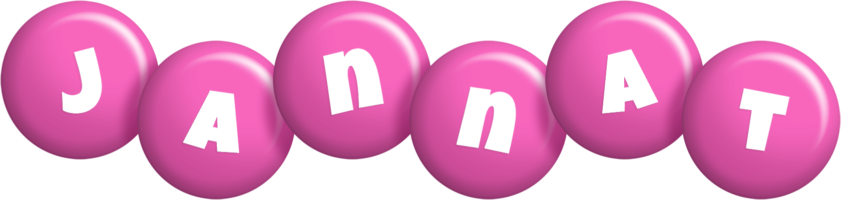 Jannat candy-pink logo