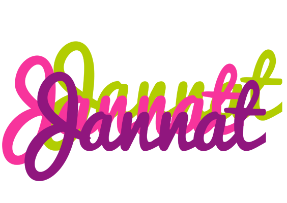 Jannat flowers logo