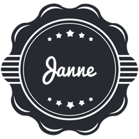 Janne badge logo