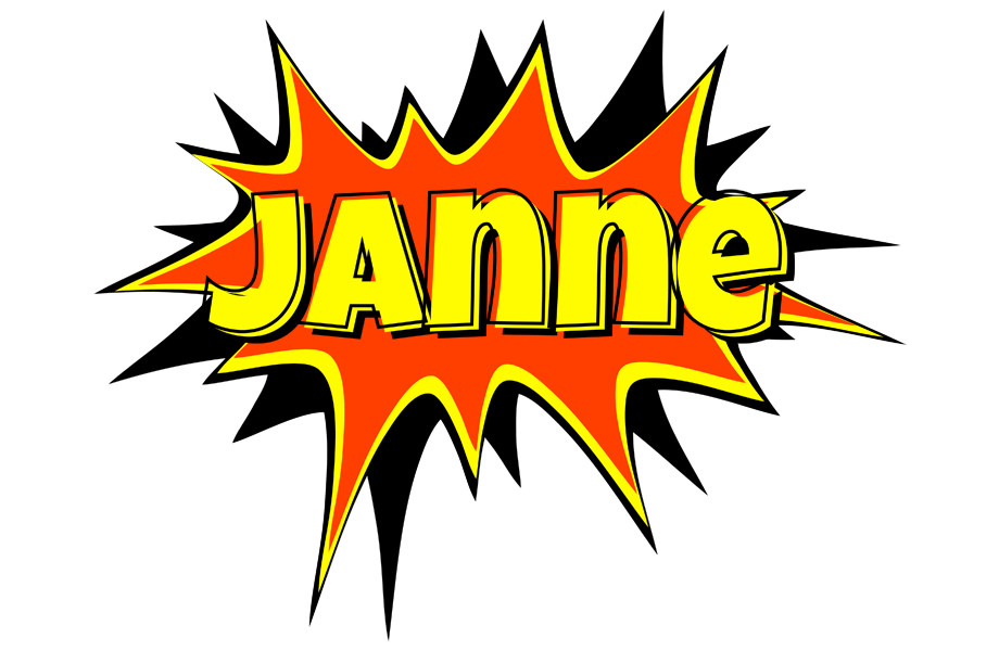 Janne bazinga logo