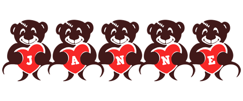 Janne bear logo