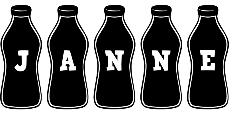 Janne bottle logo