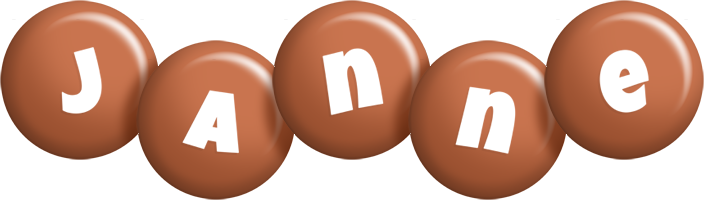 Janne candy-brown logo