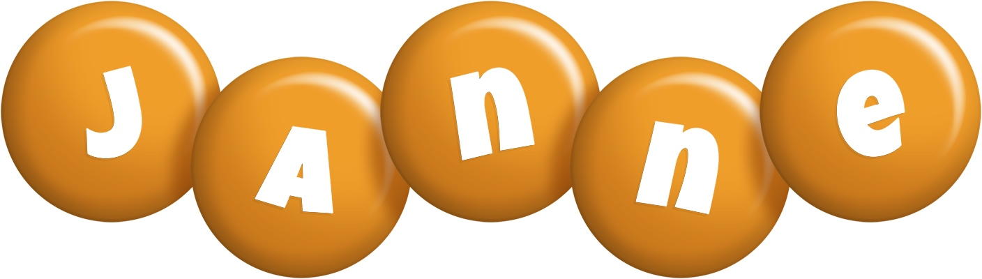 Janne candy-orange logo