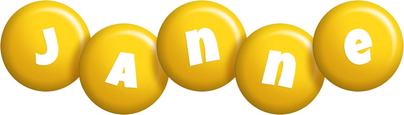 Janne candy-yellow logo