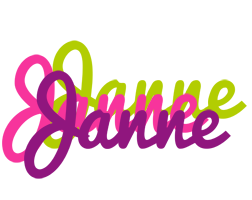 Janne flowers logo