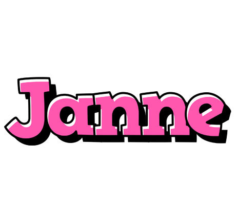 Janne girlish logo