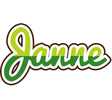 Janne golfing logo