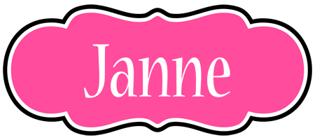 Janne invitation logo