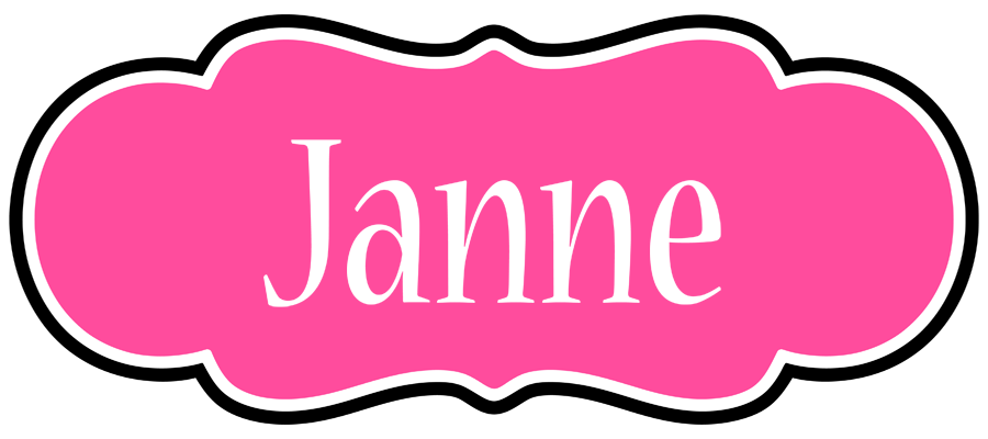 Janne invitation logo