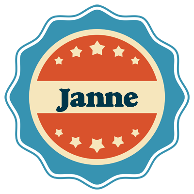 Janne labels logo