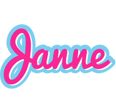 Janne popstar logo