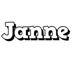 Janne snowing logo