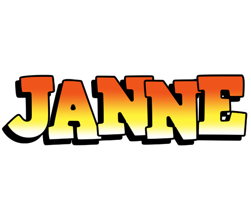 Janne sunset logo