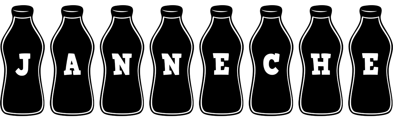 Janneche bottle logo