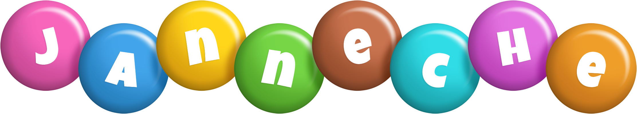 Janneche candy logo