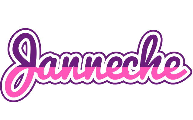 Janneche cheerful logo