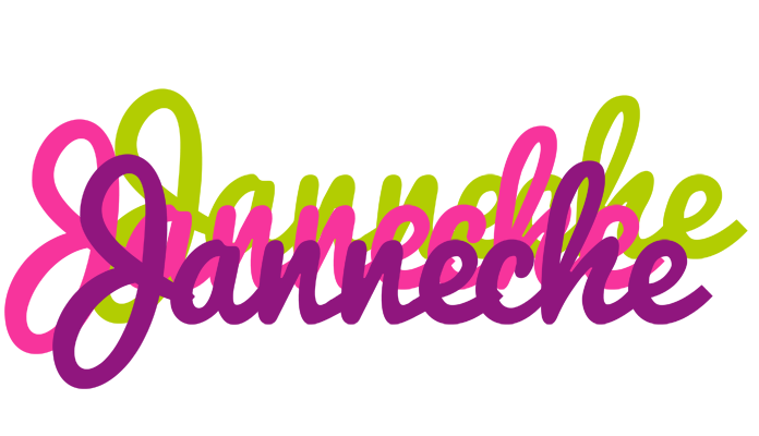 Janneche flowers logo