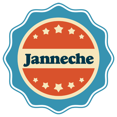 Janneche labels logo