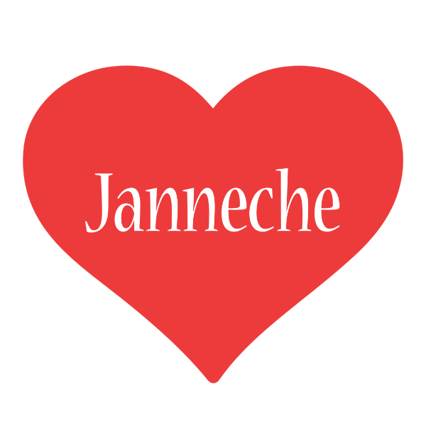 Janneche love logo