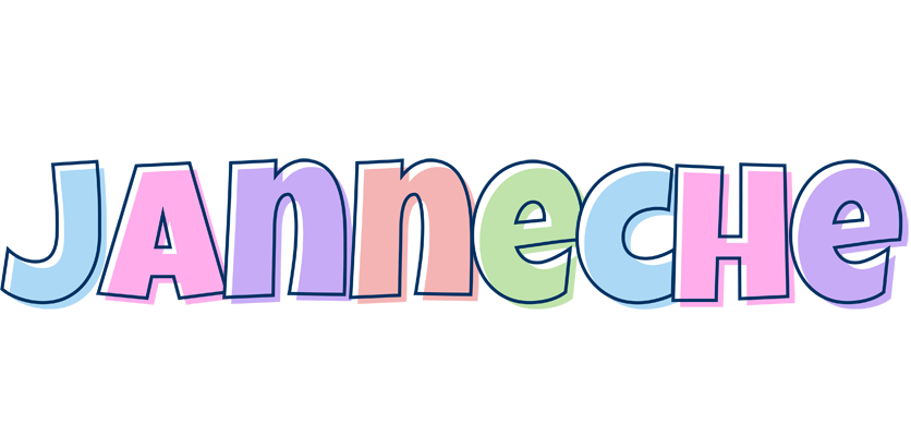 Janneche pastel logo