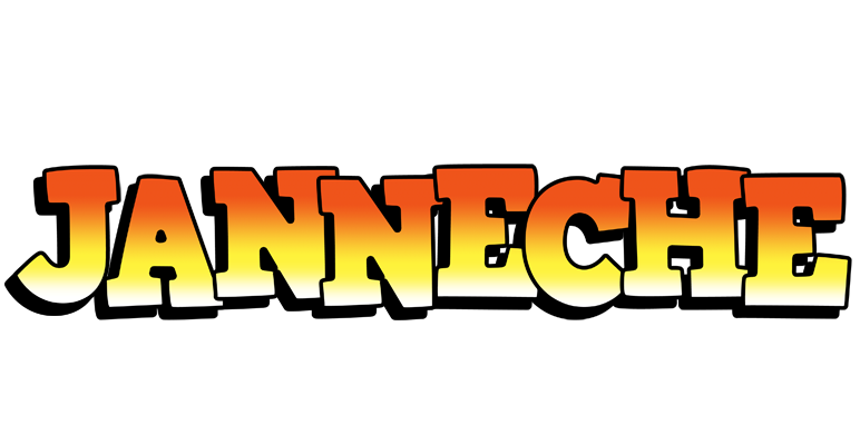 Janneche sunset logo