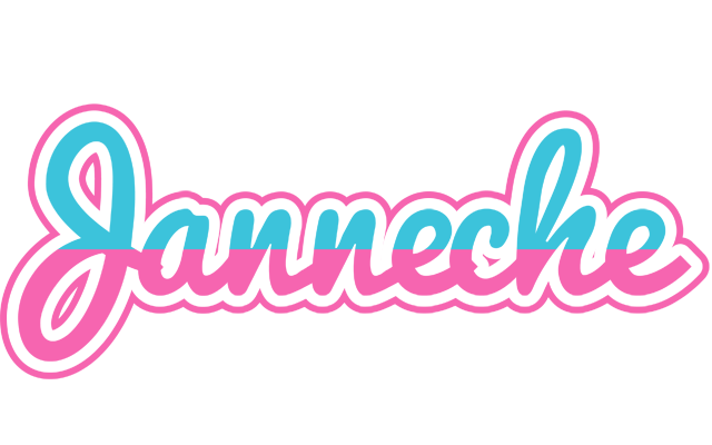 Janneche woman logo