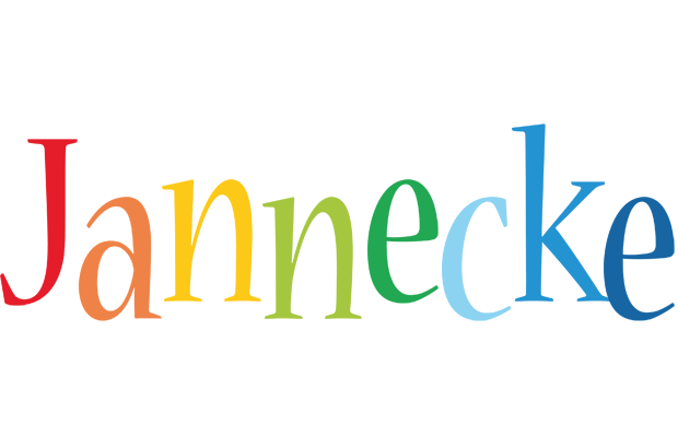 Jannecke birthday logo